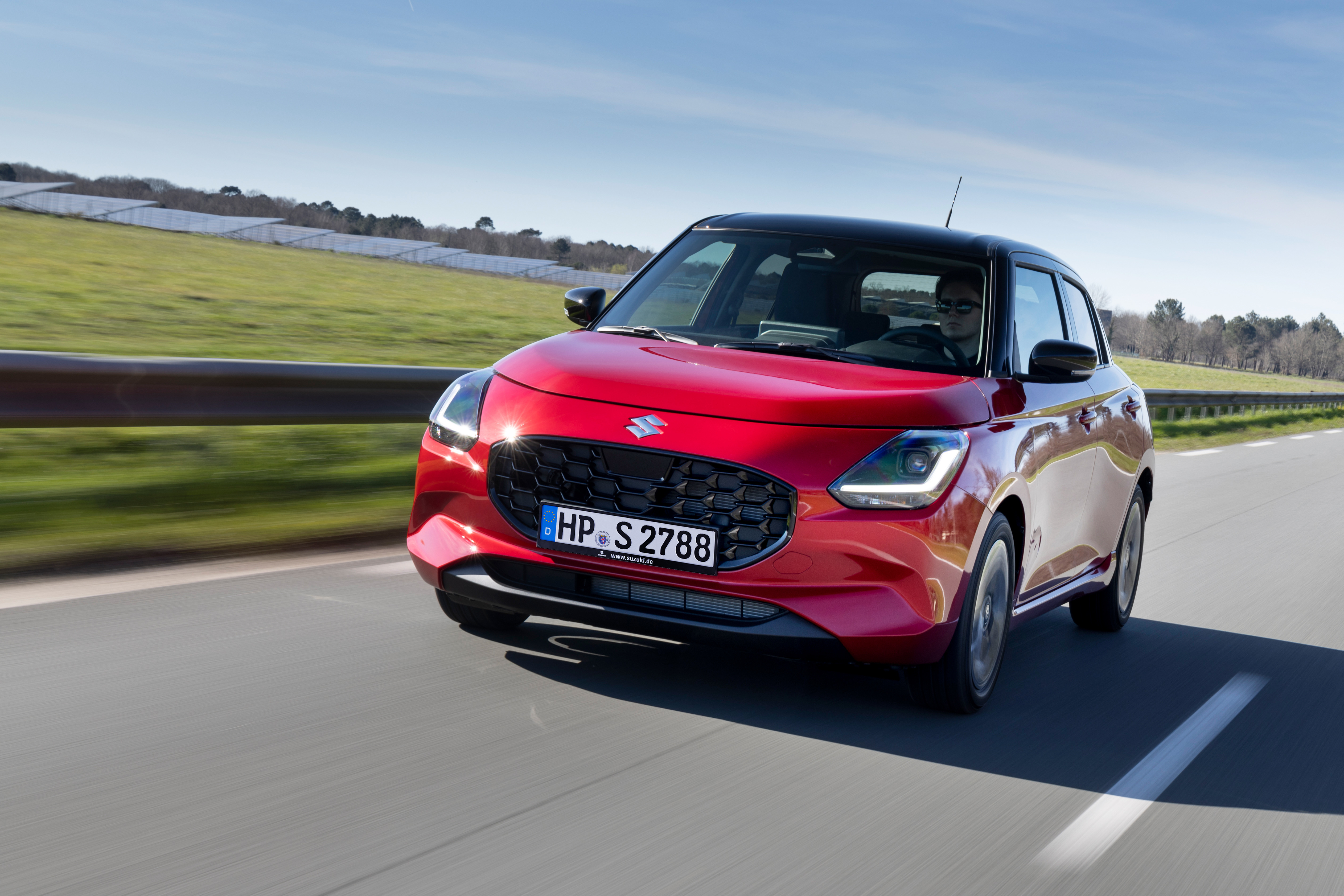 Der Suzuki Swift mit Tagfahrlicht