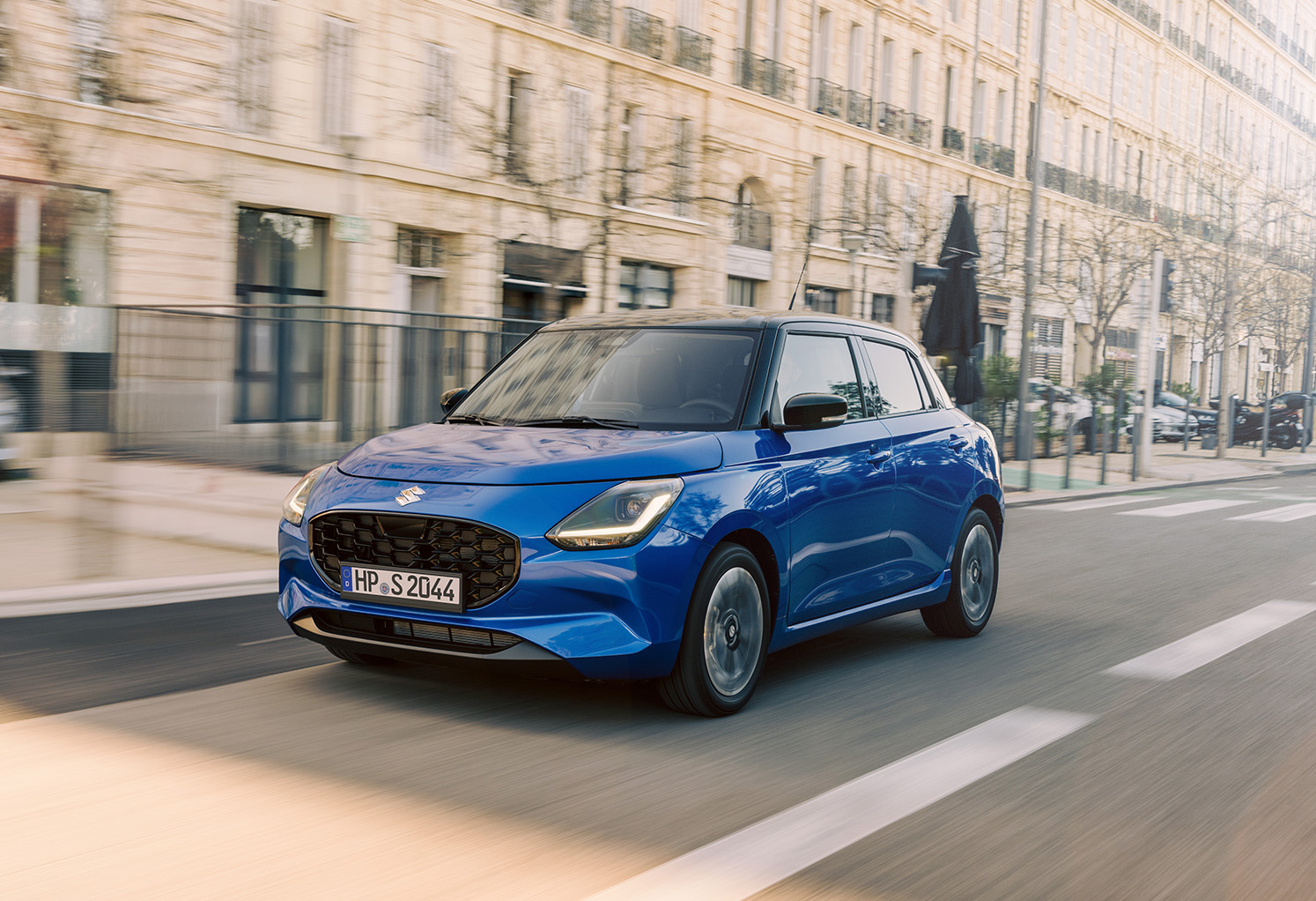 Der Suzuki Swift von vorne