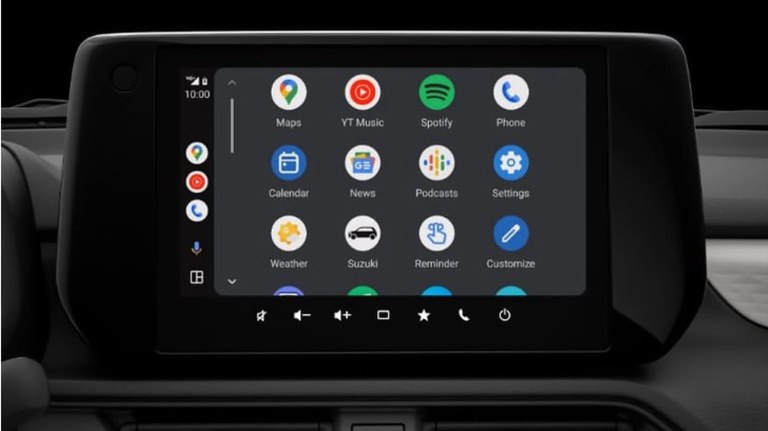 Android Auto Android Auto im Suzuki Swift 24.