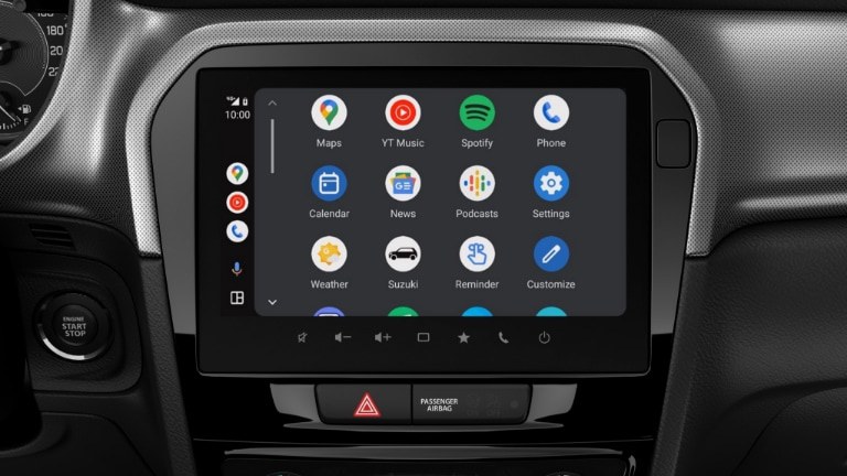 vitara-android.jpg Android Auto im Suzuki Vitara Hybrid.