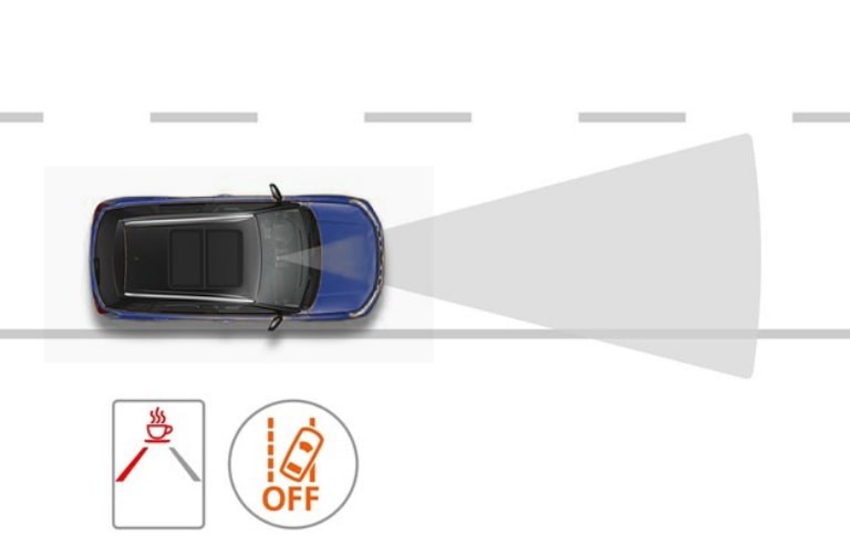 vitara-muedigkeitserkennung-blue.jpg Grafik wie die Müdigkeitserkennung der Suzuki Hybrid Modelle funktioniert.